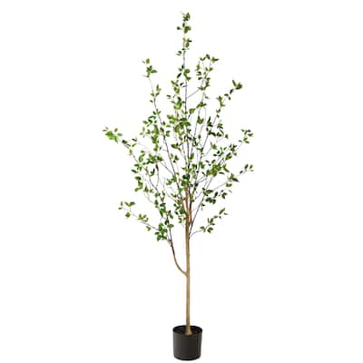 6.5' Minimalist Citrus Artificial Tree - 6.5