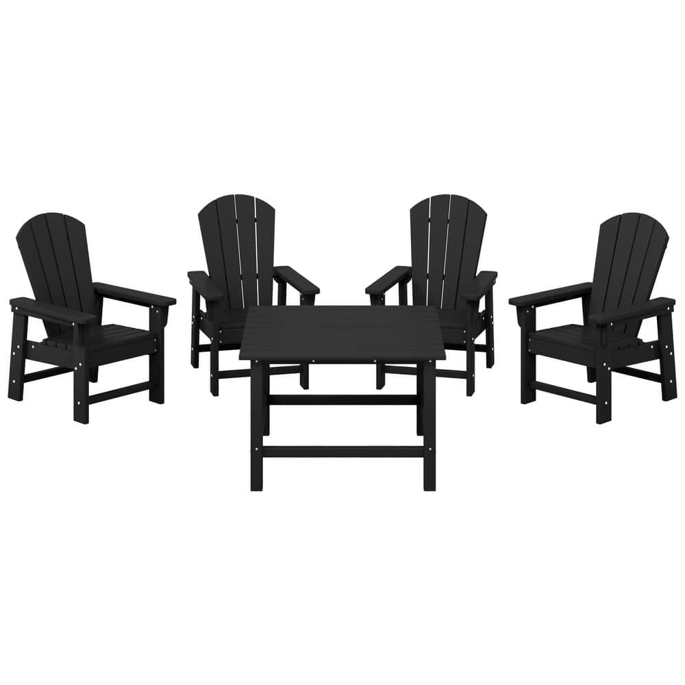 Laguna Kids Adirondack 5-Piece Square Table Dining Set