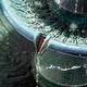 preview thumbnail 8 of 19, Glitzhome 45.25"H Oversized Cobalt Blue Turquoise 3-Tier Ceramic Lighted Outdoor Fountain