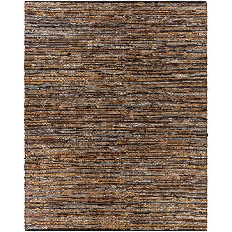 Livabliss Casual Log Cabin Abstract Area Rug
