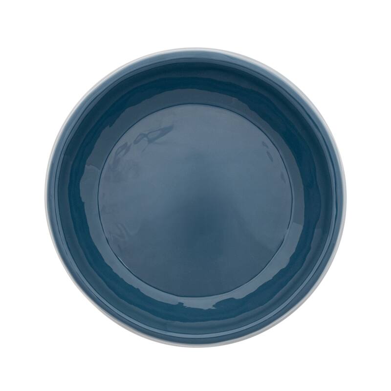 Enameled Metal Double-Wall Bowl