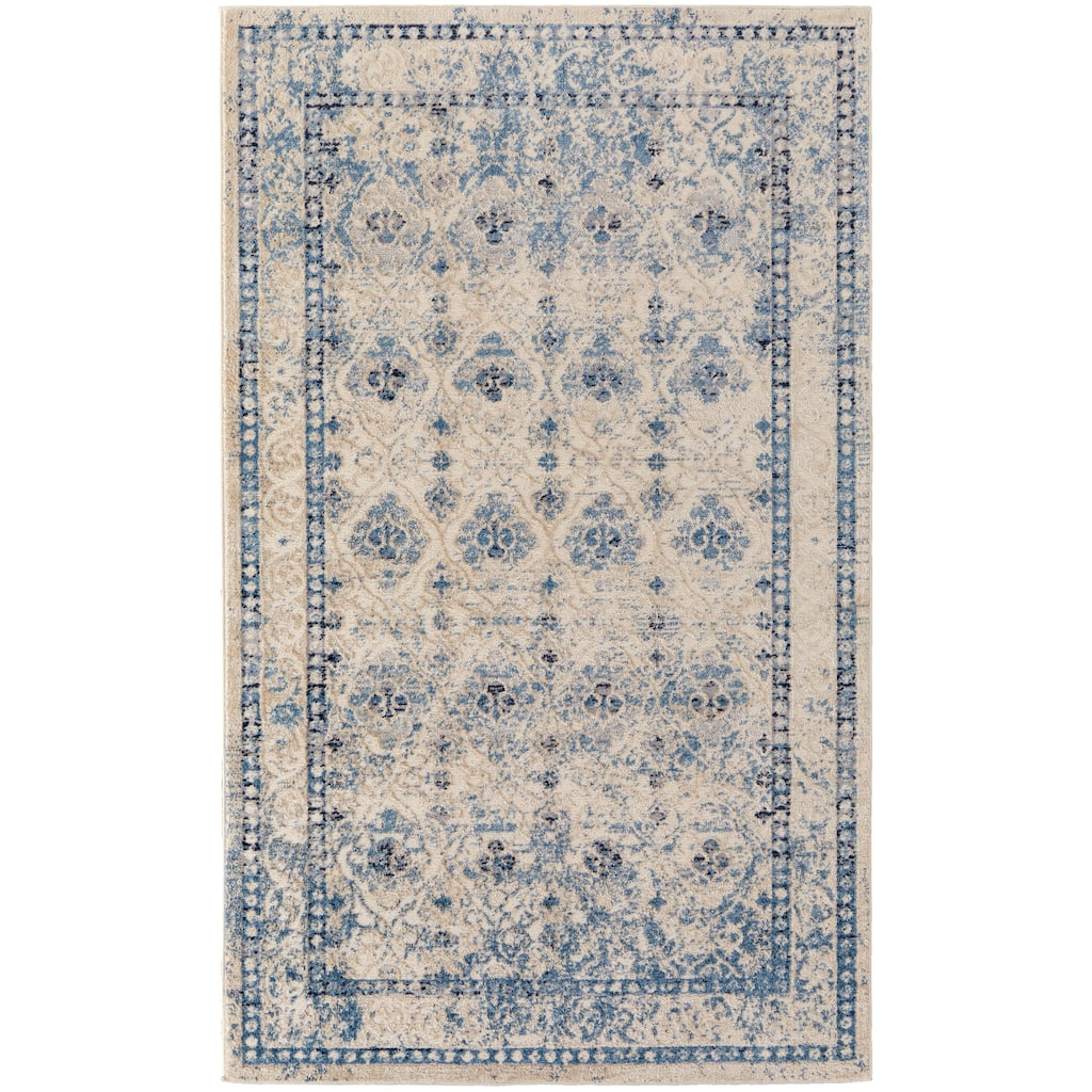 Wyllah Traditional Diamond Area Rug