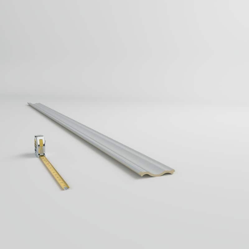 3 1/2"H x 3 1/2"P x 5"F x 96"L Austin Crown Moulding - 1-Pack
