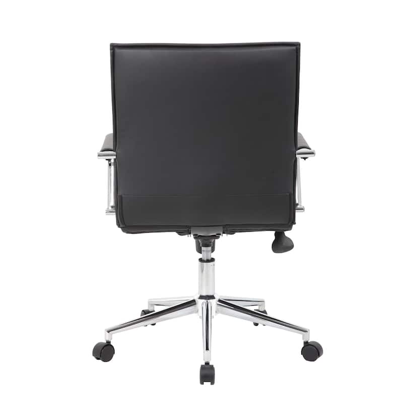 Boss Hospitality Task Chair with Fixed Chrome Arms