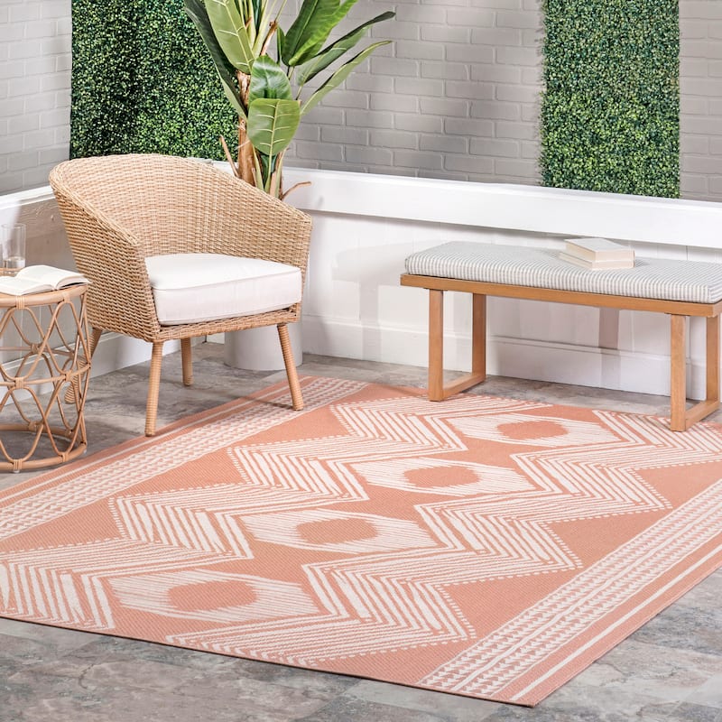 Nuloom Charlotte Contemporary Indoor/Outdoor Area Rug