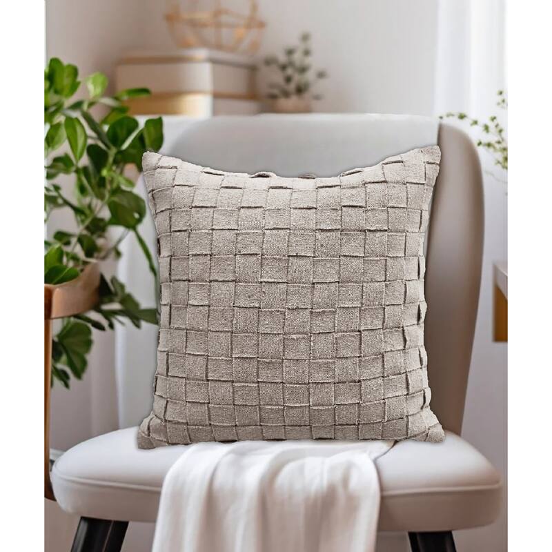 Vibhsa Baltic Cut and Sew Decorative Pillow, 20" x 20"