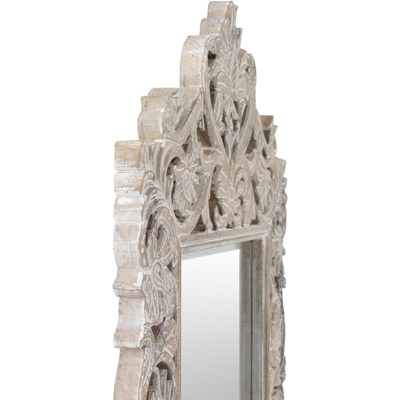 Shamya Traditional Wall Mirror - 53"H x 24"W