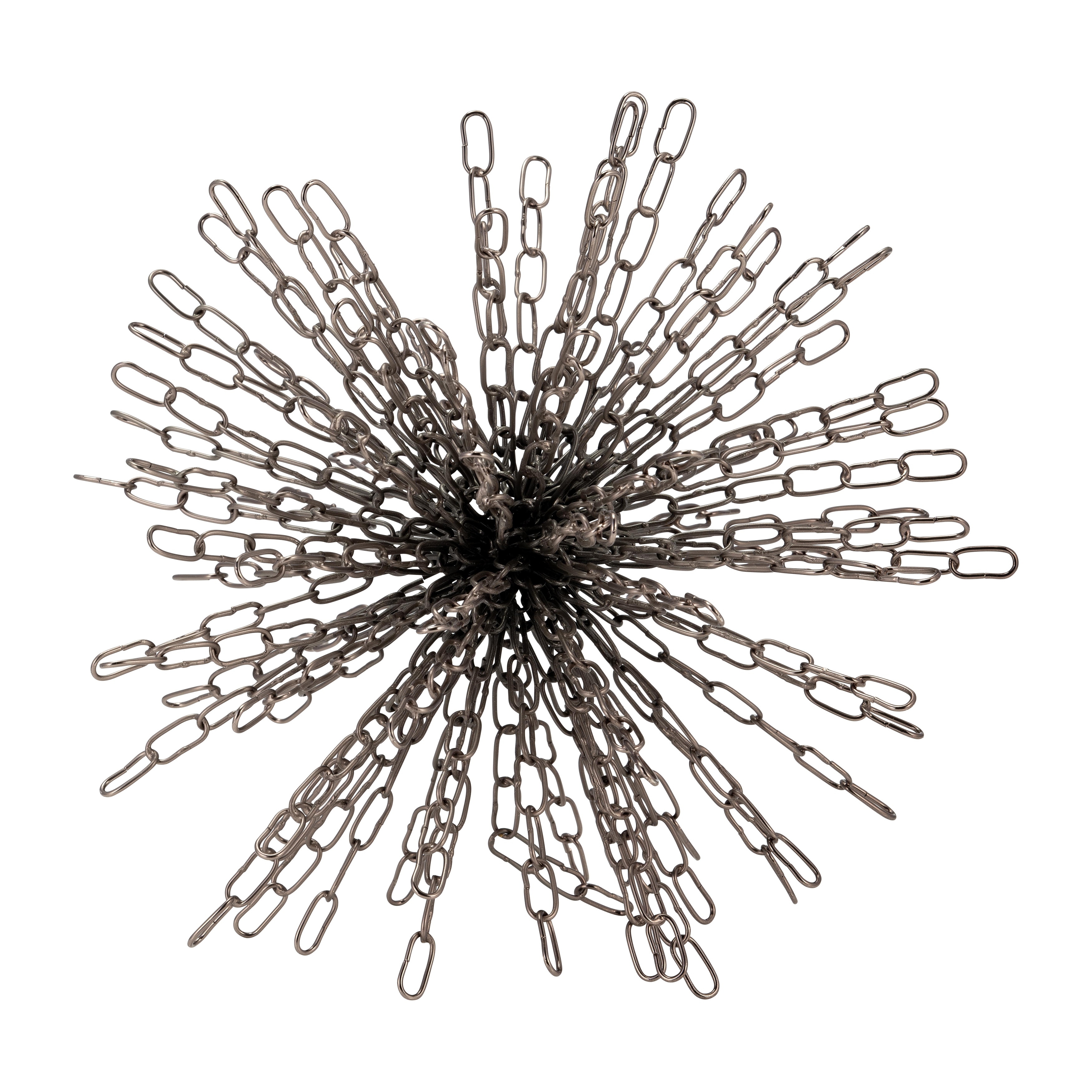 Sagebrook Home Metallic Chain Orb Decor Accent