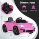 preview thumbnail 13 of 18, Gymax 12V Licensed RUF CTR Kids' Electric Vehicle w/Remote Control LED