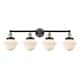 Option Black Antique Brass / Matte White