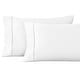 preview thumbnail 10 of 50, Superior 1200 Thread Count Egyptian Cotton Solid Pillowcase - (Set of 2)