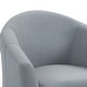 preview thumbnail 91 of 92, Modern Upholstered Swivel Barrel Chair Living Room Accent Chair