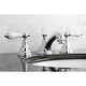 preview thumbnail 1 of 1, Kingston Brass Royale 8 in. Widespread Bathroom Faucet in Polished Chrome