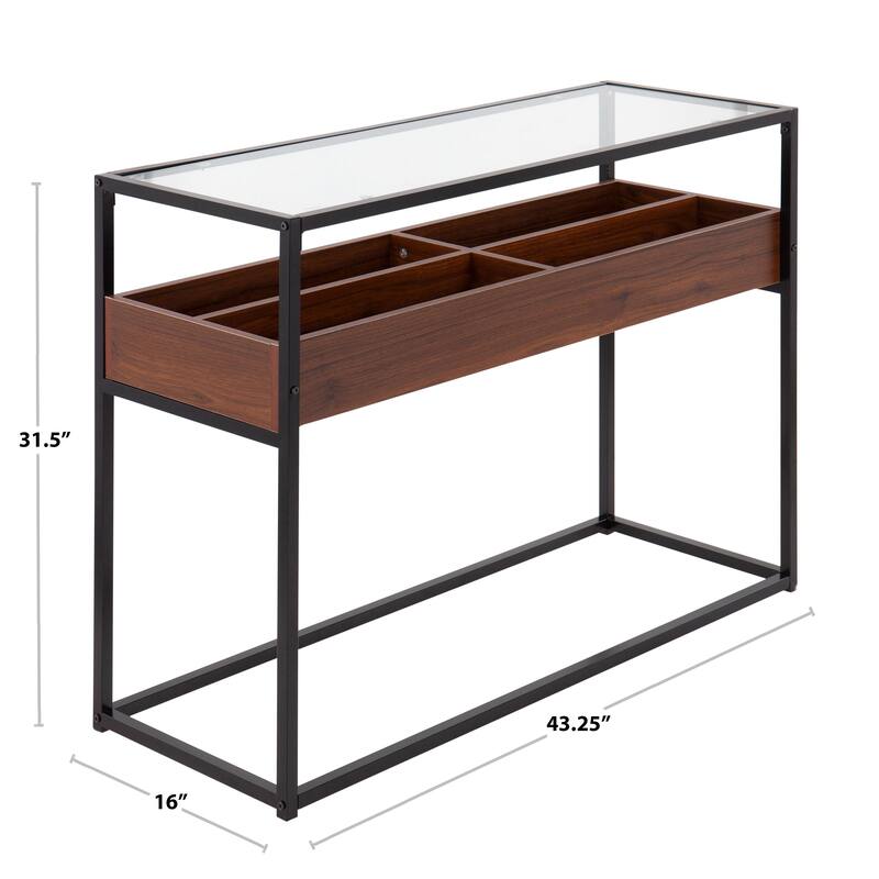 Display Console Table with Storage