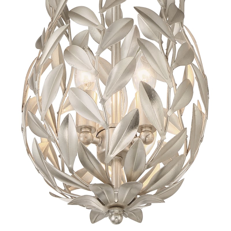 Crystorama Lighting Group 563_CEILING Broche 3 Light 10" Wide