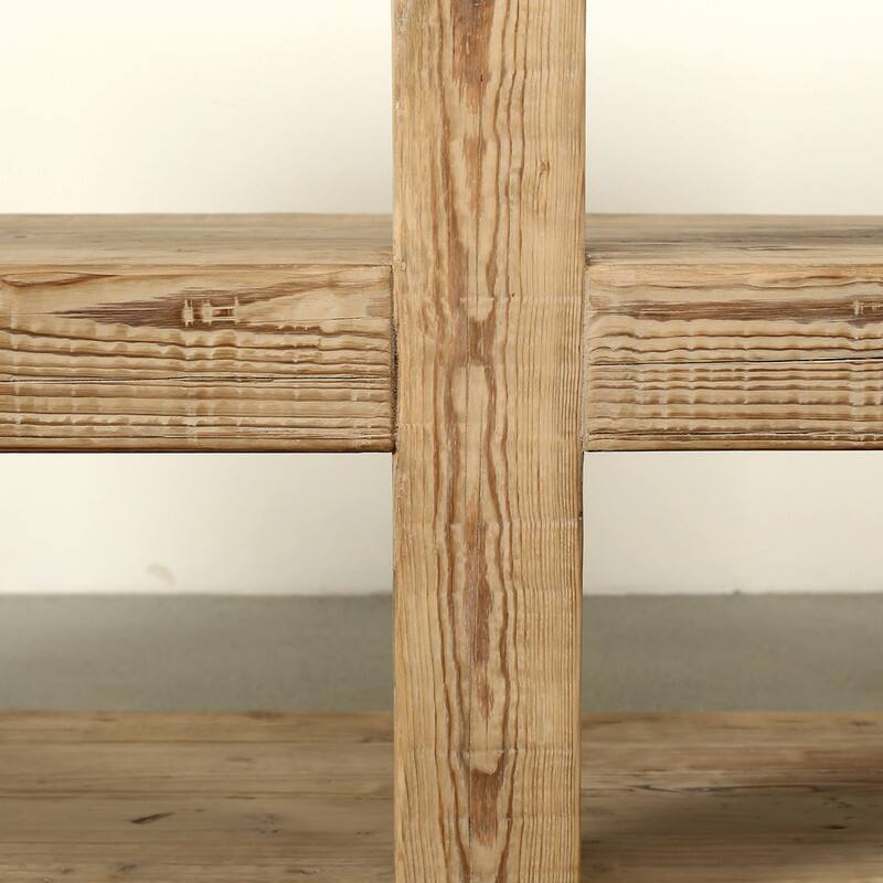Harbor Beam Shelf Console Weathered Natural-71"