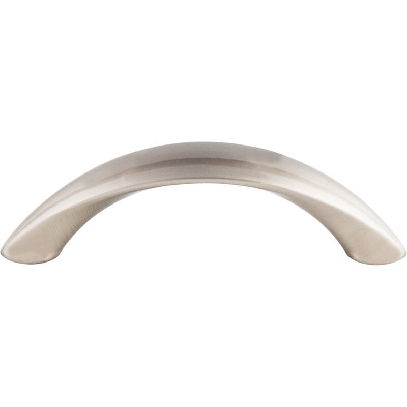 Top Knobs Arc 3 Inch Center to Center Arch Cabinet Pull from the - Brushed Satin Nickel