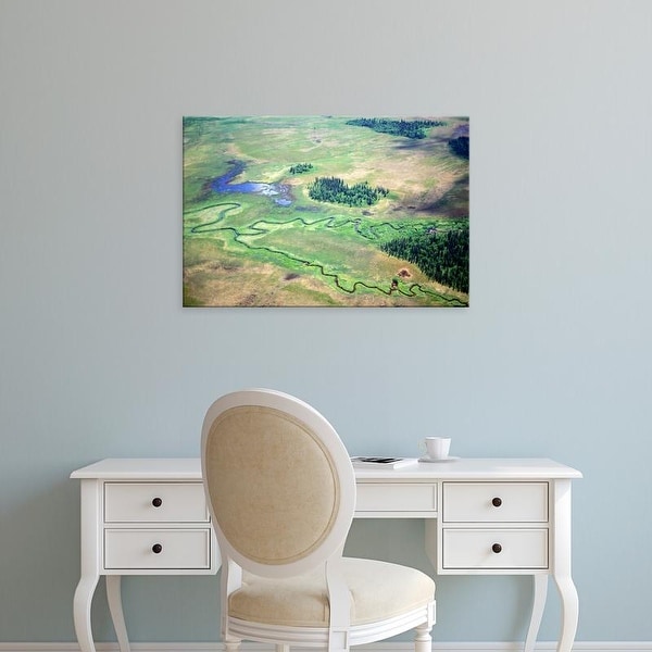 Easy Art Prints Gavriel Jecan's 'Tundra Landscape Ii' Premium Canvas Art