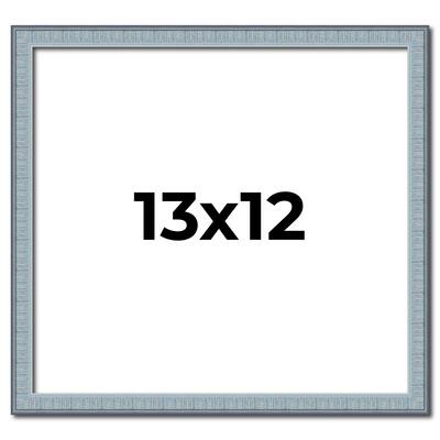 13x12 Frame Rustic Sky Blue Solid Wood Picture Frame | 0.75 Inch