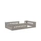preview thumbnail 6 of 24, Twin Size Platform Bed with Guardrail and Semi-enclosed Fence