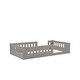 preview thumbnail 21 of 24, Wood Twin Size Platform Bed with Guardrails, No Slats Kids Floor Bed Frame
