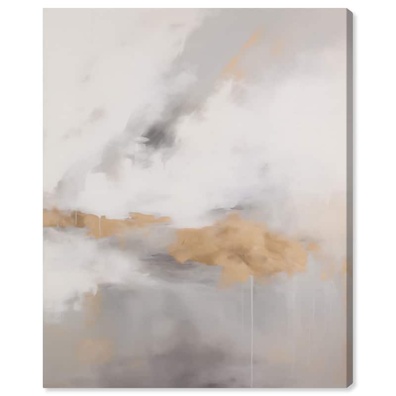 Fleeting Gold II Canvas by Art Remedy, Gallery Wrapped - 24" x 30"