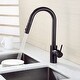 preview thumbnail 20 of 45, Luxier KTS21 Single Handle Pull Down Sprayer Kitchen Faucet