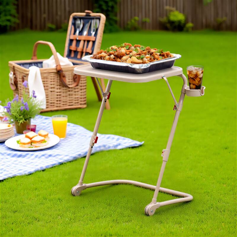 Foldable Table Portable Lightweight Desk for Home Dining, Office, Camping Compact Design & Easy Storage