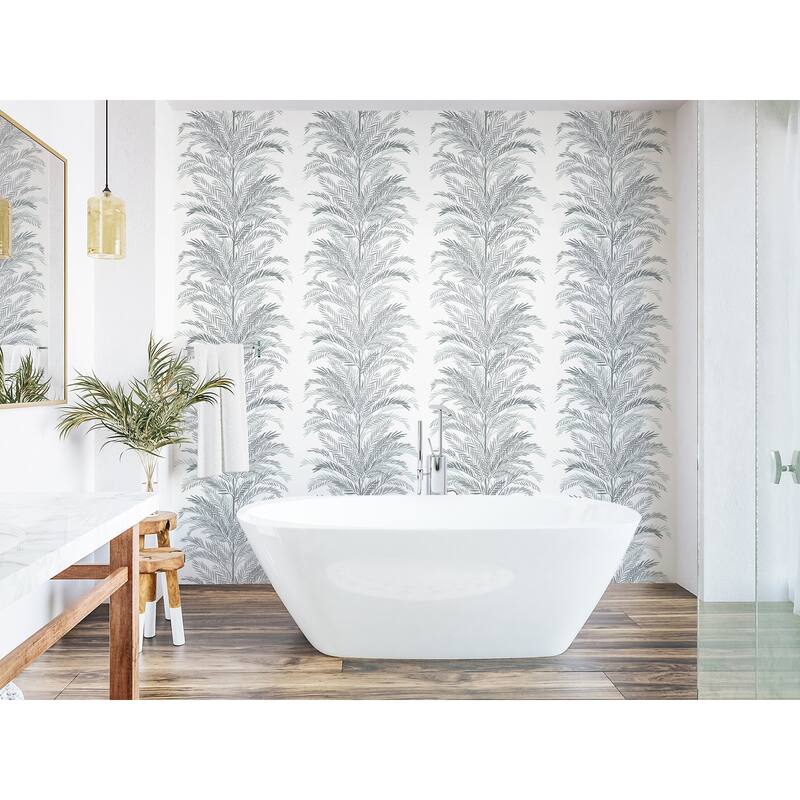 Luxe Haven Keana Palm Peel and Stick Wallpaper