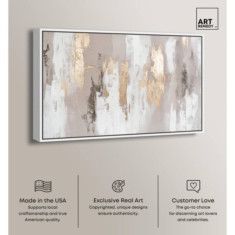 Gilded Brilliance I Canvas by Art Remedy