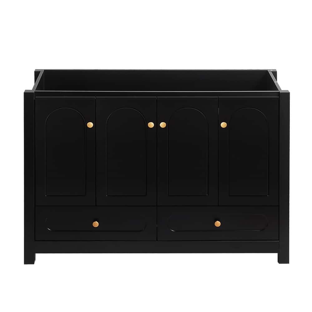 48" White Bathroom Vanity (excluding the ceramic basin)