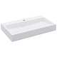 preview thumbnail 9 of 51, vidaXL Wash Basin Mineral Cast/Marble Cast White Washroom Sink Multi Sizes