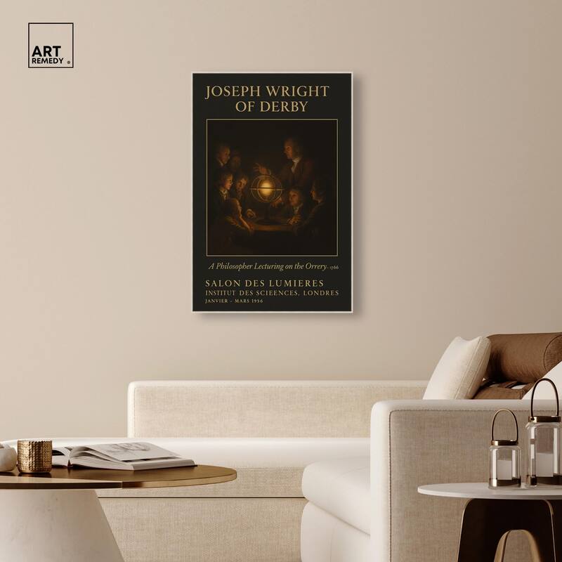 Philosopher Lecturing Canvas by Art Remedy