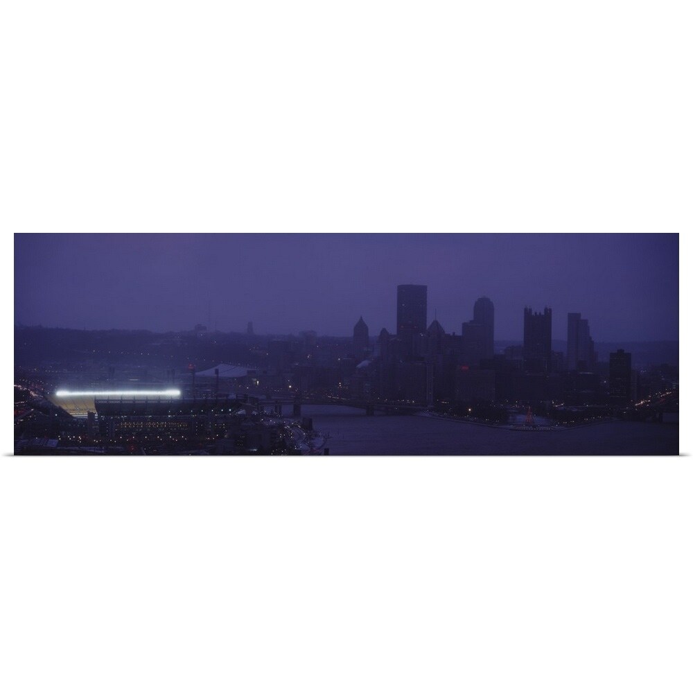 Shop Buildings In A City Heinz Field Three Rivers Stadium Pittsburgh Pennsylvania Poster Print Overstock 16885626