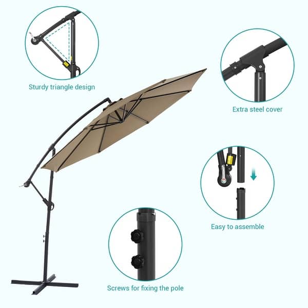 ebay rio umbrellas patio RIO BEACH 6 FT TILT UMBRELLA