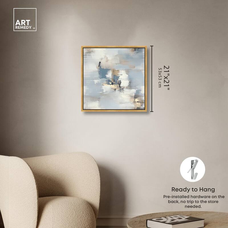 Morning Mist Over the Water Canvas by Art Remedy