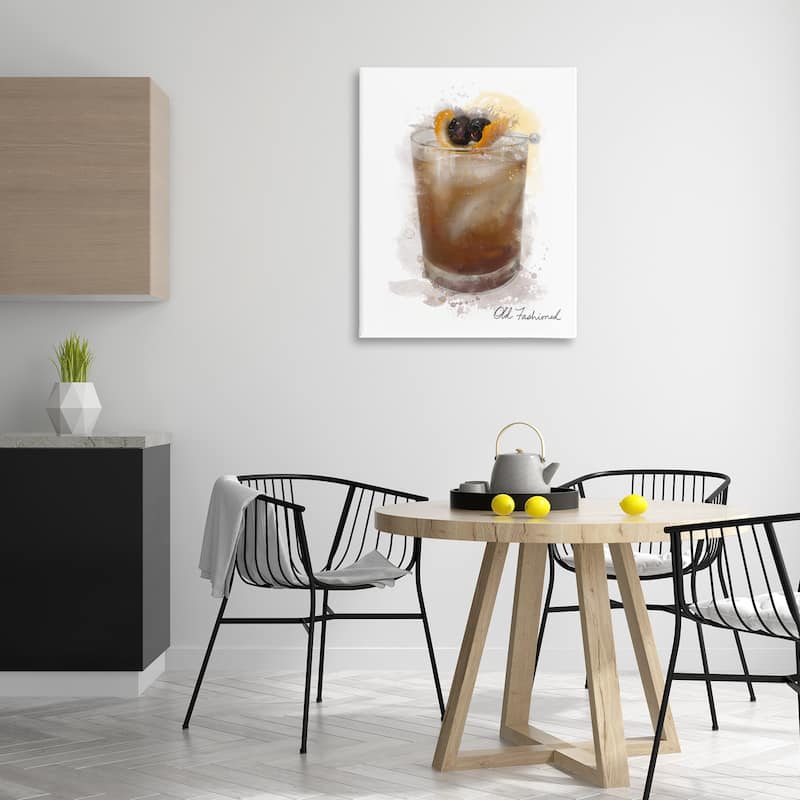 Stupell Old Fashioned Splash Canvas Wall Art Design By Matthew Piotrowicz