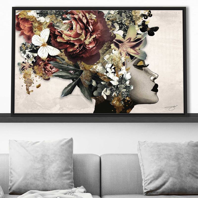 "Afrique Model 2" by Jodi Print on Floating Canvas