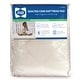 preview thumbnail 1 of 6, Sealy Quilted Fitted Crib Mattress Pad with Cotton Top and Waterproof Layer - Natural