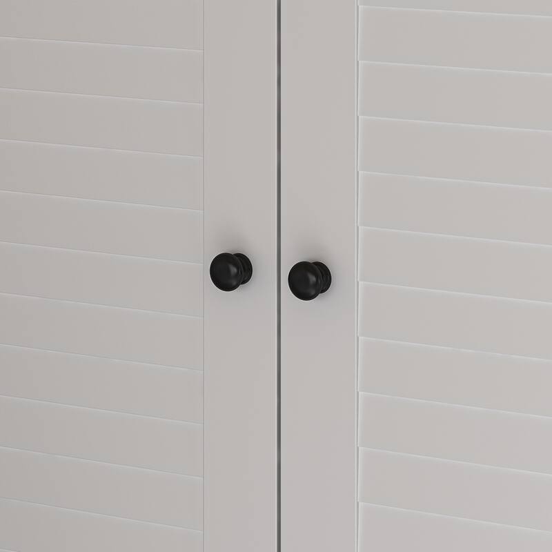 Contemporary Modern Freestanding Wardrobe Armoire Closet, 70", White