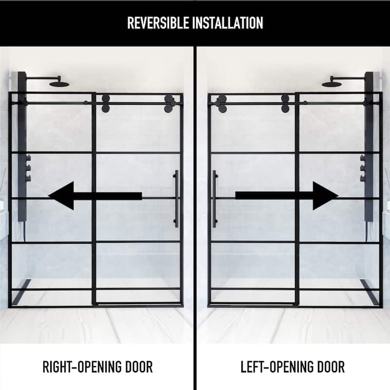 VIGO Elan Frameless Sliding Door