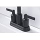 preview thumbnail 10 of 31, Ultra Faucets Kree Collection Two-Handle 4" Centerset Lavatory Faucet