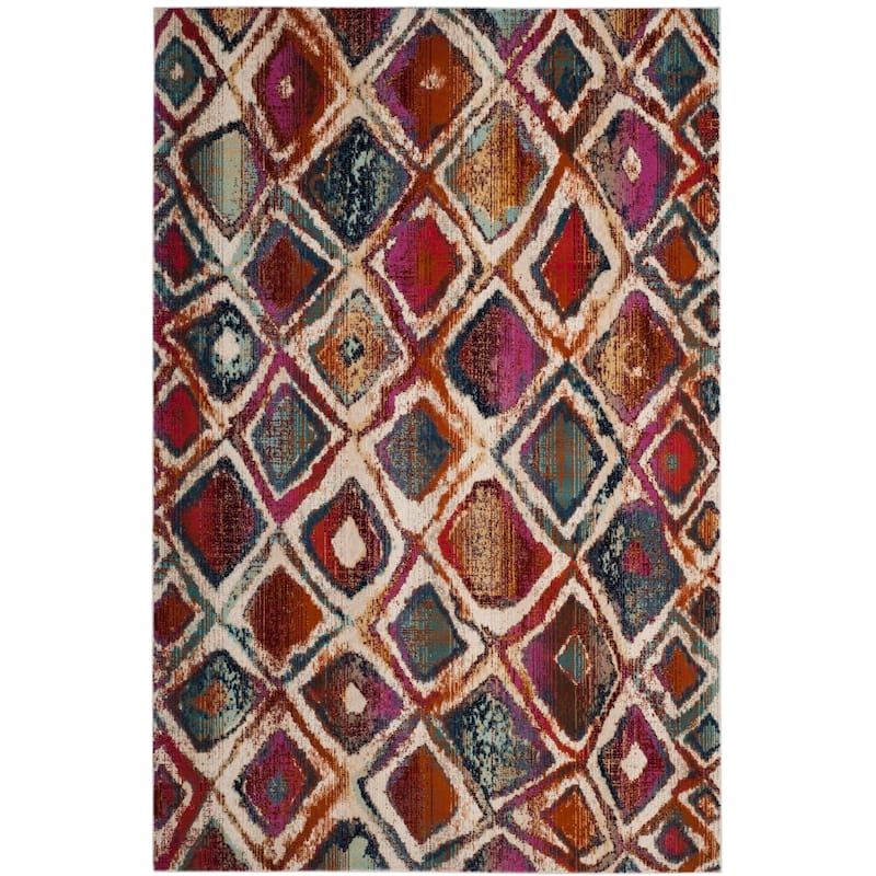 SAFAVIEH Radiance Reika Modern Abstract Rug
