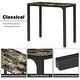 preview thumbnail 5 of 12, VECELO 3-Pieces Counter Dining Table Set with 2 Stools
