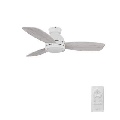 CARRO Cerus 44" 3-Blade Indoor Ceiling Fan with Light and Remote Control
