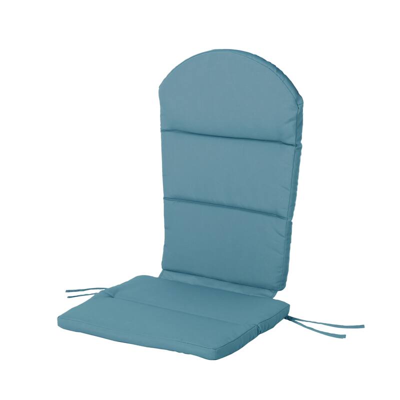 Roomfitters Outdoor Adirondack Chair Cushion with Ties, Water-Resistant Fabric