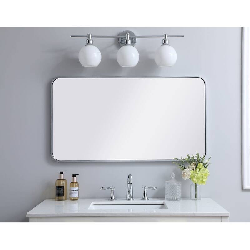 Elegant Lighting MR802240 Evermore 40" W x 22" H Contemporary
