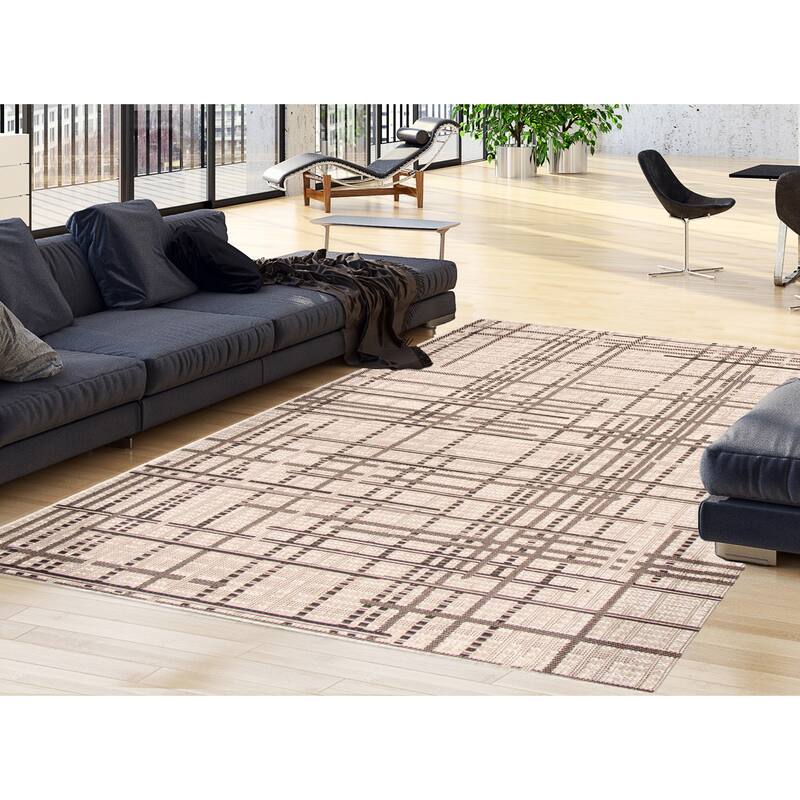ECARPETGALLERY Sisal Burburry Indoor/ Outdoor Rug