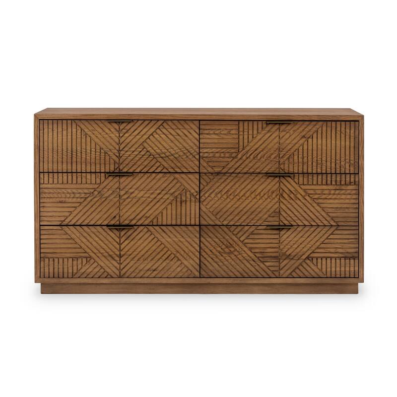 Classic Home Santa Clara 6-Drawer Wood Dresser