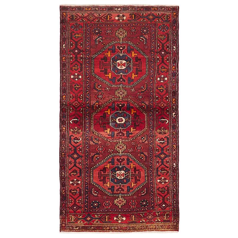 ECARPETGALLERY Hand-knotted Anadol Red Wool Rug - 3'5 x 6'4
